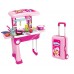 Travel luagge kitchen Set pink (9pcs/box)