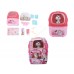 Pet Set Trolley Case with Plush Puppy (9pcs/box)
