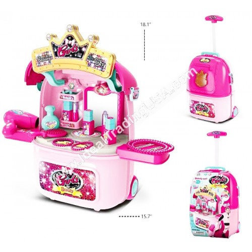 Suitcase Vanity set (9pcs/box)