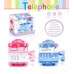 Telephone Cash Register w/lights&music (36pcs/box)