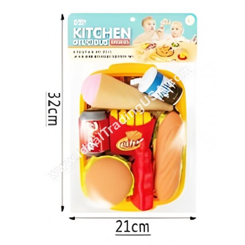 Hamburguer Set PVC Bag (60pcs/box)