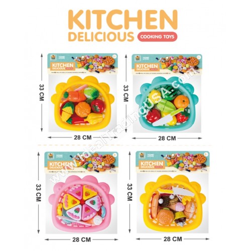 Cutting Fruit Set (48pcs/box)
