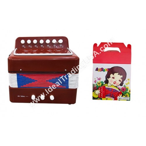 Accordion burgundy color (20pcs/box)
