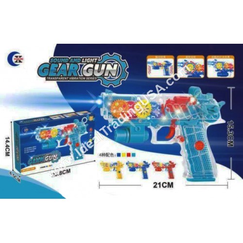 B/O Clear Gun (60pcs/box)