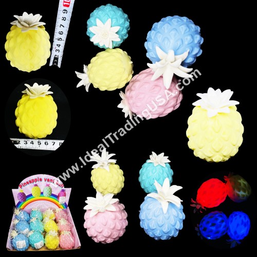 Light up Pineapple Squishy (12dozen/box)