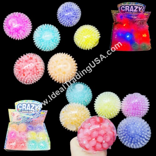 Light up Squishy ball (12dz/box)