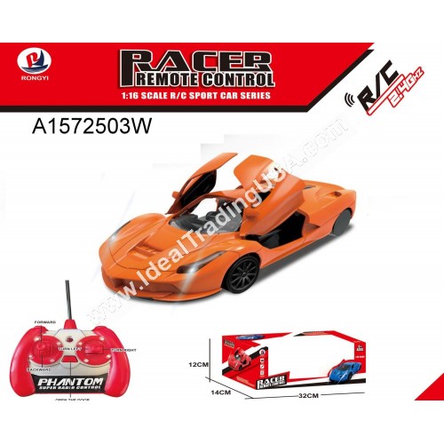 1:16 R/C Sports Car - Rechargeable (24pcs/Box)