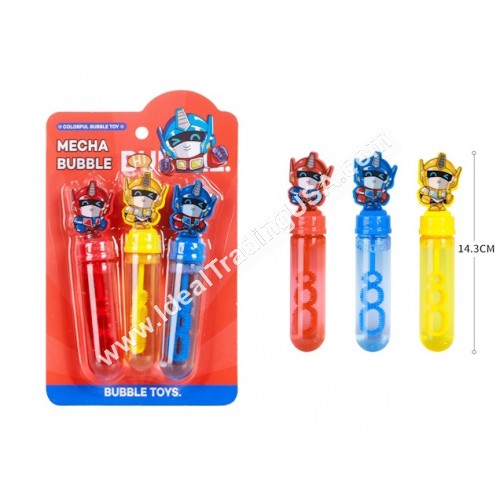 3pcs Robot Bubble Stick (8dozen/box)
