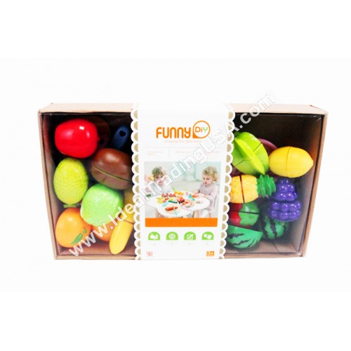 Cutting Game w/learning book (30pcs/box)