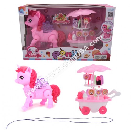 Horse w Ice cream cart (24pcs/box)