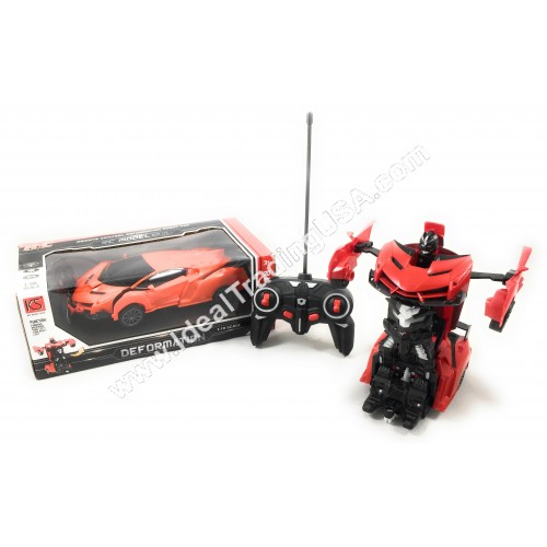R/C 5 FUNC TRANSFORMER CAR (36pcs/box)