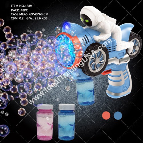 12 Holes Moto Bubble Gun (48pcs/box)