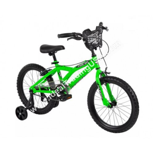 Huffy 18" Fire up green Bike (1pcs/box)
