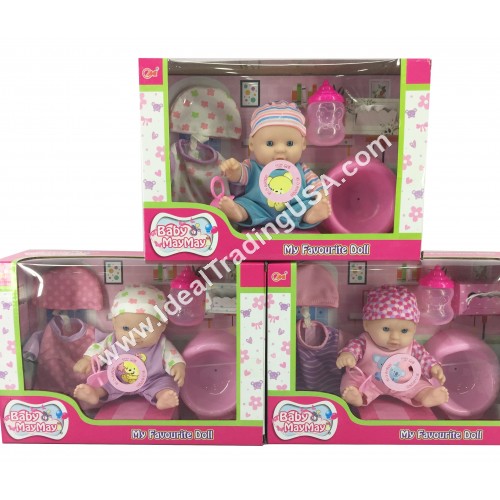 8" Doll set w/sound (30pcs/box)