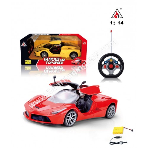 1:14 R/C Car w/usb (18pcs/box)