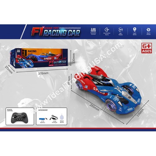 1:14 R/C STUNT SMOKE CAR (16pcs/box)