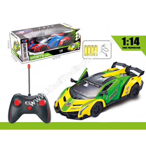 1:14 R/C 5 Funt car w/usb (14pcs/box)