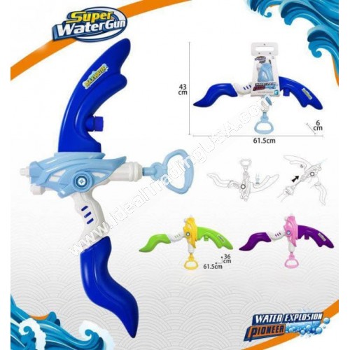 Water Gun blue/green/purple colors (36pcs/box)
