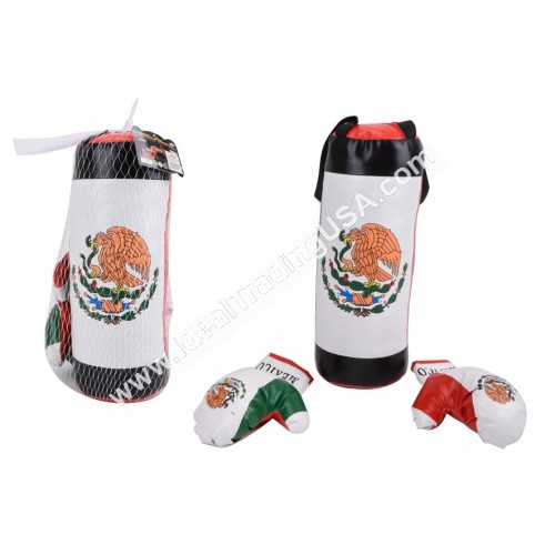 24" Mexican Flag Boxing Set (9pcs/box)