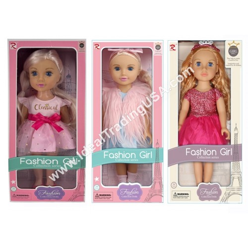 18" Fashion Doll (18pcs/box)