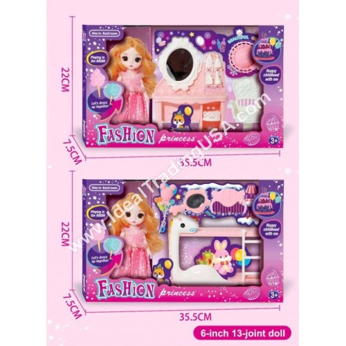 6" Doll Set (36pcs/box)