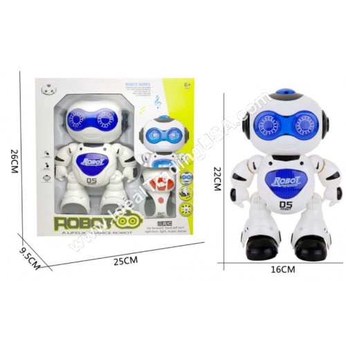 R/C Musical Robot with Lights&Sound (24pcs/Box)