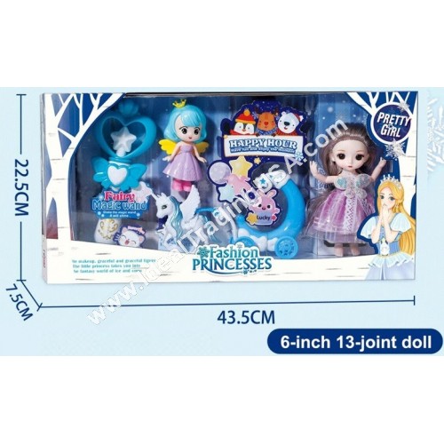 6" Doll Set (24pcs/box)