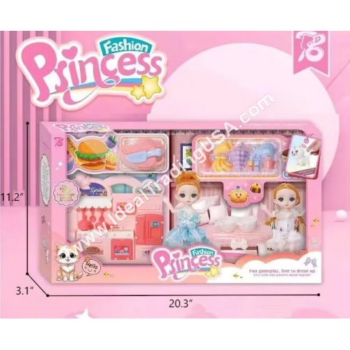 Fashion Doll Set (12pcs/box)