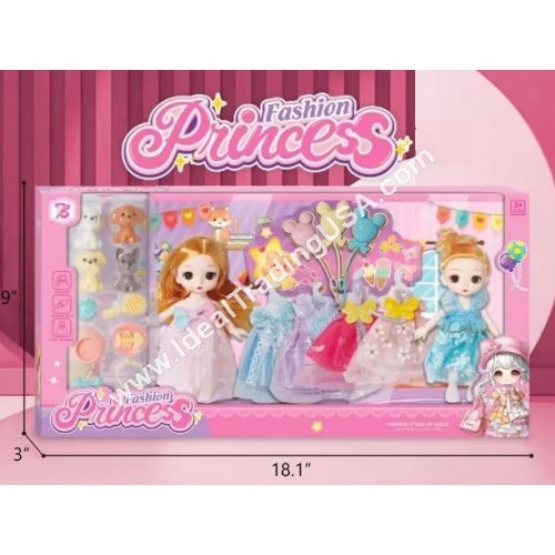Fashion Doll Set (24pcs/box)