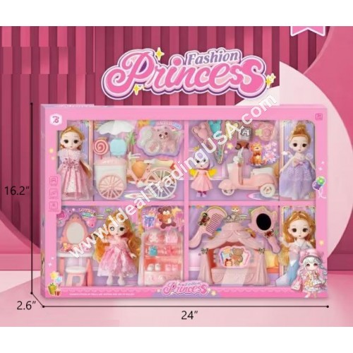 Fashion Doll Set (12pcs/box)