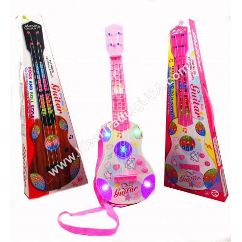 GUITAR W/LIGHT&MUSIC (36pcs/box)