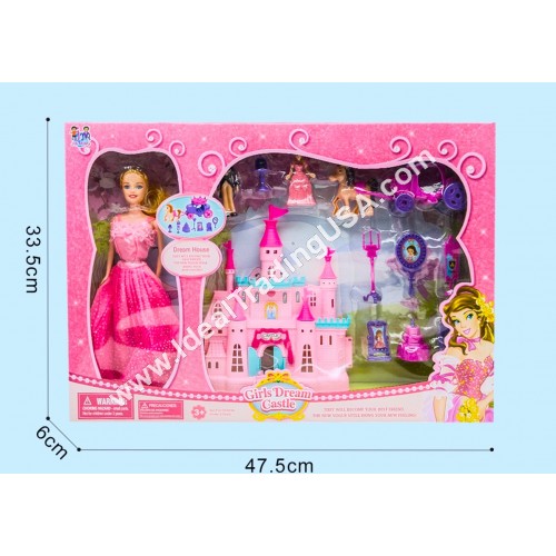 Doll w/ Castle (18pcs/box)