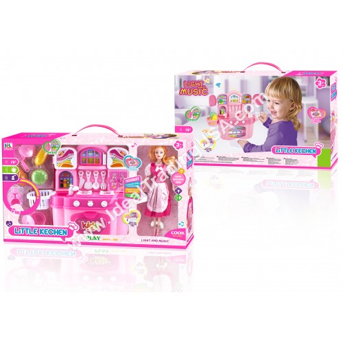 Tableware w/lights&music (8pcs/box)