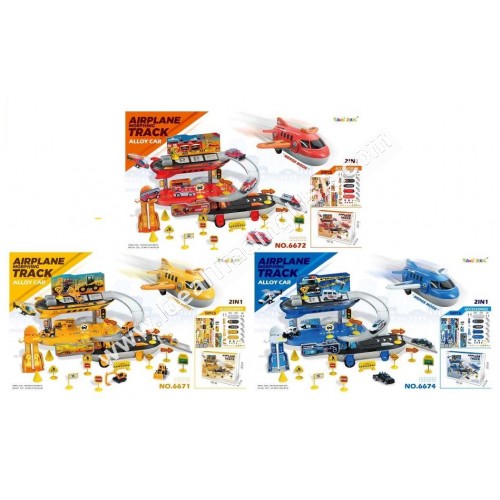 50pcs Parking Lot Car Set (18pcs/box)