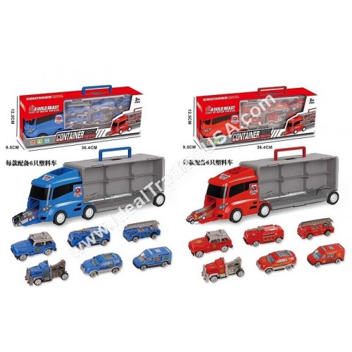 Truck w/6 cars (36pcs/box)