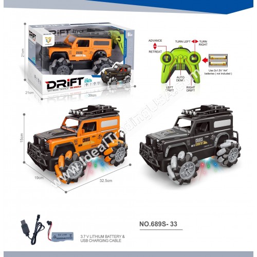 1:12 R/C CAR w/lights&sound (8pcs/box)