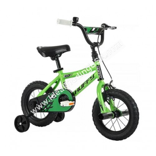 Huffy 12" ZRX Kids Green Bike (1pcs/box)