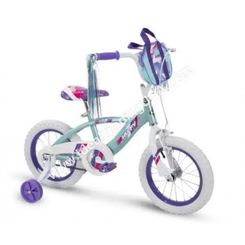 Huffy 14" Glimmer Coaster Bike - Sea Foam(1pcs/box)