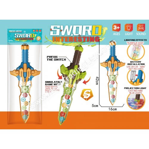 B/O SWORD W/music (72pcs/box)