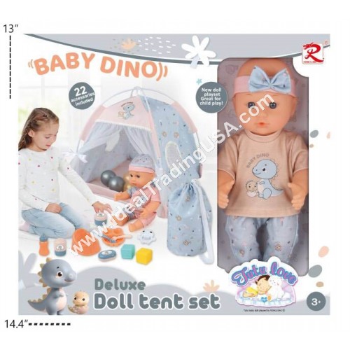 Doll Tent Set (18pcs/box)