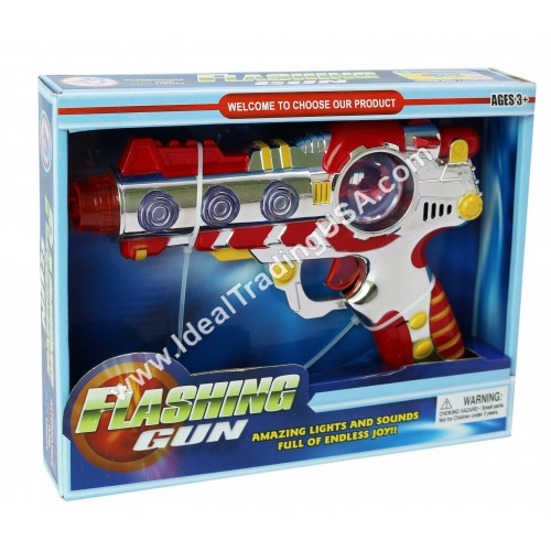B/O Toy Gun w/ Lights & Music (48 pcs/ctn)