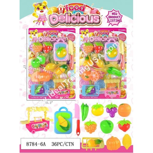 Fruits&Veggies Set (36pcs/box)