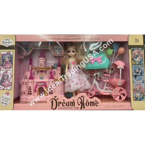 Castle Set w/lights & Music (12pcs/box)