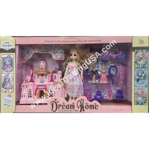 Castle Set w/lights & Music (12pcs/box)