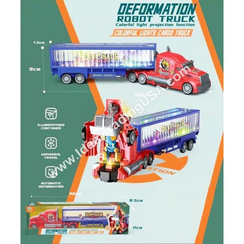 B/O Transformer Truck w/lights (30pcs/box)