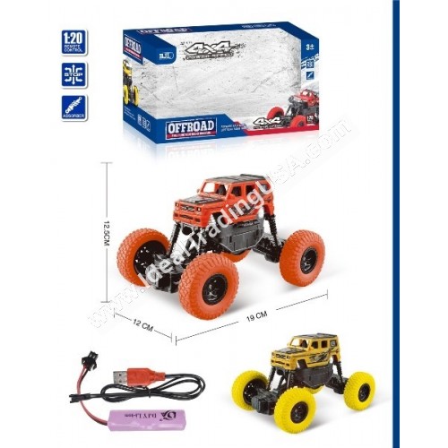 1:18 R/C Climbing Car (24pcs/box)