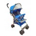 "TRAVELER" Two Position Stroller with Rounded Extended Canopy Bumper,Basket and Foam Handleds,Silver Frame (4pcs/box) CBF: 5.01 WT: 51.63 lbs