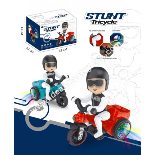 B/O Stunt Tricycle (48pcs/box)