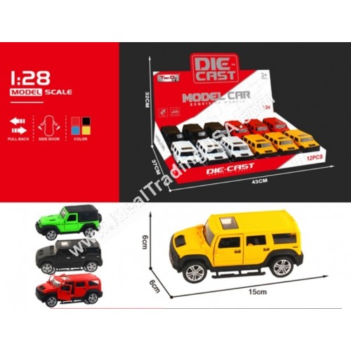 1:28 P/B Metal Cars(6dz/box)