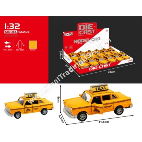 1:32 P/B Metal Taxi (12dz/box)